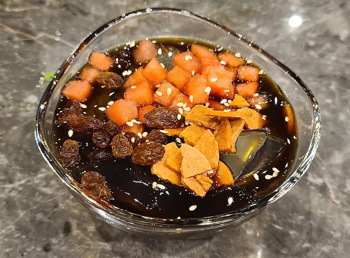 fruit grass jelly 水果冰粉